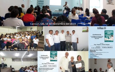 Presentación del nuevo libro: La Inteligencia Emocional en la Responsabilidad Docente, en Yucatán y Quintana Roo