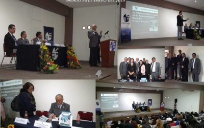 Presentación del libro La Inteligencia Emocional en la Responsabilidad Docente, en San Luis Potosí.